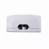 Wall-Mounted Shielded sieciowy Outlet GEMBIRD Gniazdo natynkowe 2×RJ45 Cat6A FTP