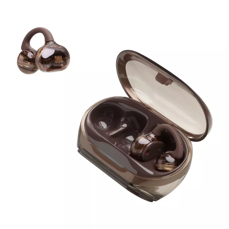 JBL Soundgear Clips Zestaw słuchawkowy True Wireless Stereo (TWS) Zaczep na ucho Połączenia/Muzyka Bluetooth Miedziany
