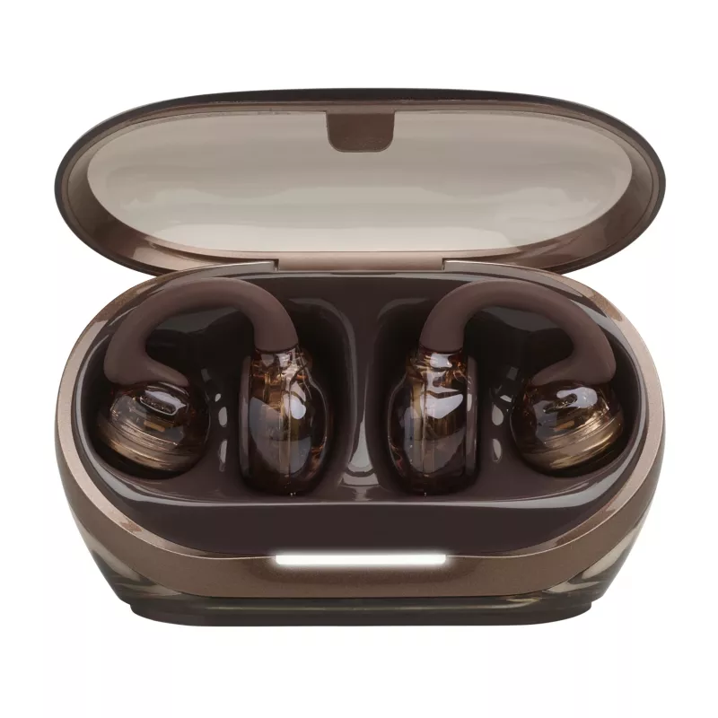 JBL Soundgear Clips Zestaw słuchawkowy True Wireless Stereo (TWS) Zaczep na ucho Połączenia/Muzyka Bluetooth Miedziany