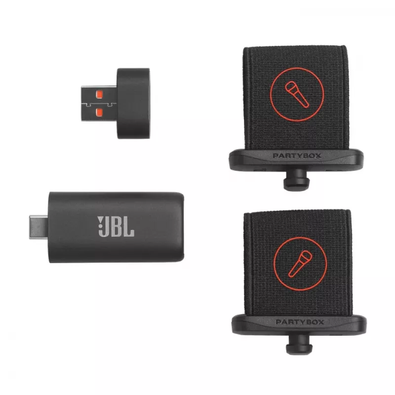 JBL EasySing Mics Czarny Zestaw mikrofonów