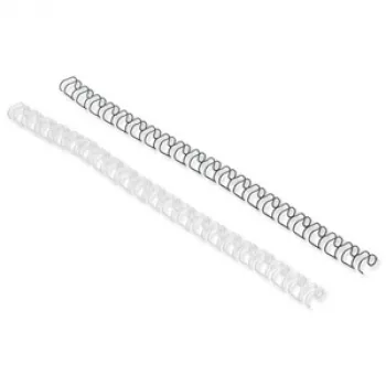 GBC druty do bindowania MultiBind 8 mm, czarne, 130 arkuszy, A4, 187 mm, 91 mm, 100 szt.