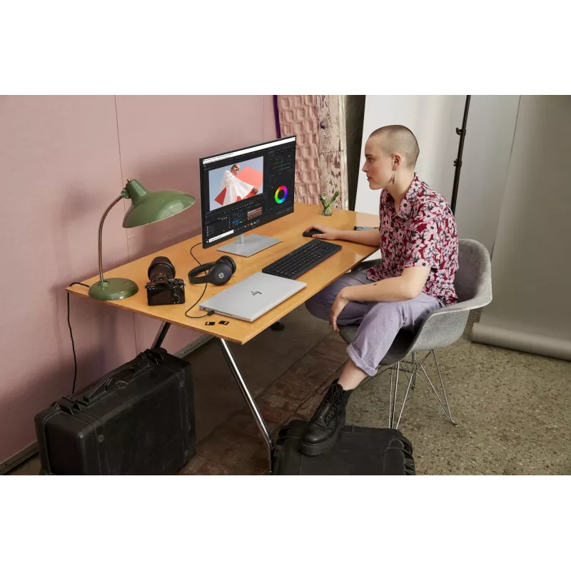 Bezprzewodowy zestaw klawiatura i mysz HP 230, pełnowymiarowa, bezprzewodowa, RF Wireless, membranowa, czarna, mysz w zestawie