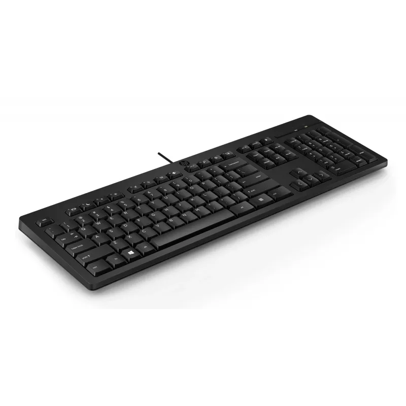 HP 125 Wired klawiatura Full-size USB Membrane Czarny