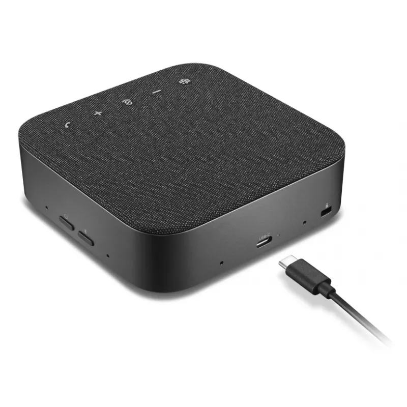 Głośnik konferencyjny Lenovo 4Y71Q47766 — PC Bluetooth, USB-C, bateria Li-Ion 4215 mAh, czarny