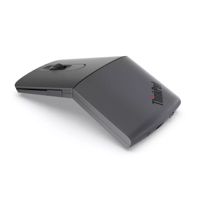 Bezprzewodowa symetryczna mysz Bluetooth Lenovo 4Y51T62792 — IR LED, 4000 DPI, 7 przycisków, kółko, szary