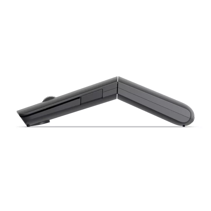 Bezprzewodowa symetryczna mysz Bluetooth Lenovo 4Y51T62792 — IR LED, 4000 DPI, 7 przycisków, kółko, szary