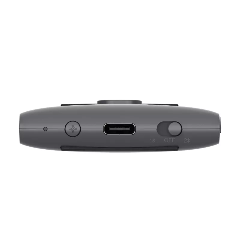 Bezprzewodowa symetryczna mysz Bluetooth Lenovo 4Y51T62792 — IR LED, 4000 DPI, 7 przycisków, kółko, szary