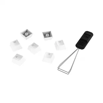 Zestaw nakładek na klawisze, HP HyperX Full key Set Keycaps, biały, kompatybilny z HyperX i większością klawiatur mechanicznych
