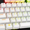 Zestaw nakładek na klawisze, HP HyperX Full key Set Keycaps, biały, kompatybilny z HyperX i większością klawiatur mechanicznych