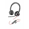 HP Poly Czarnywire 8225 USB-C Headset, Wired, Office/Call center, 185 g, Headset, Czarny