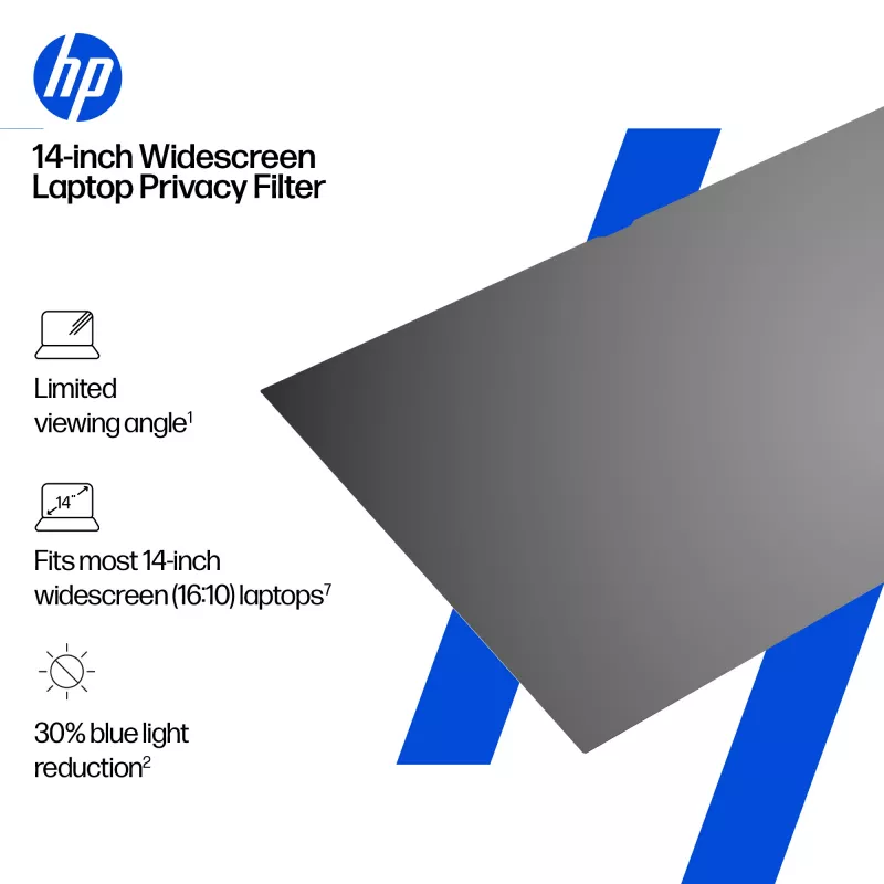 HP 14-calowy panoramiczny filtr prywatyzujący do laptopa