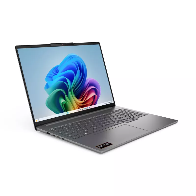 Lenovo IdeaPad Pro 5 16AGP11 Copilot+ PC AMD Ryzen AI 9 465 Laptop 40,6 cm (16 cali) 2.8K 32 GB LPDDR5x-SDRAM 1 TB SSD Wi-Fi 7 (802.11be) Windows 11 Pro German szary