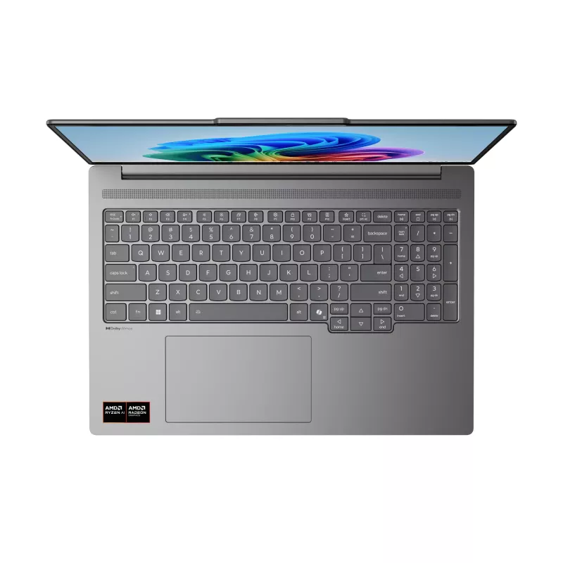 Lenovo IdeaPad Pro 5 16AGP11 Copilot+ PC AMD Ryzen AI 9 465 Laptop 40,6 cm (16 cali) 2.8K 32 GB LPDDR5x-SDRAM 1 TB SSD Wi-Fi 7 (802.11be) Windows 11 Pro German szary