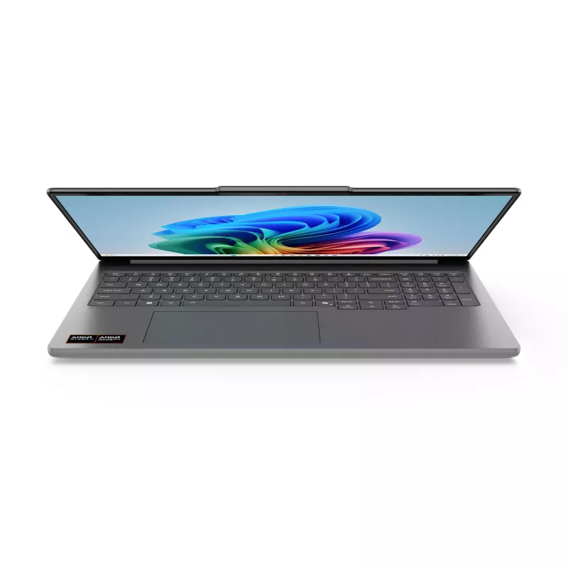 Lenovo IdeaPad Pro 5 16AGP11 Copilot+ PC AMD Ryzen AI 9 465 Laptop 40,6 cm (16 cali) 2.8K 32 GB LPDDR5x-SDRAM 1 TB SSD Wi-Fi 7 (802.11be) Windows 11 Pro German szary