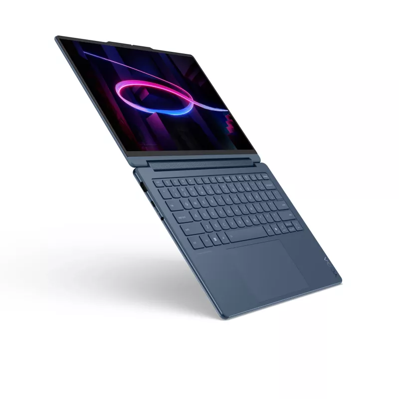 Lenovo Yoga 9 2-w-1 14IPH11 Copilot+ PC Intel Core Ultra 7 355 Hybrydowy (2-w-1) 35,6 cm (14 cali) Ekran dotykowy 2.8K 32 GB LPDDR5x-SDRAM 1 TB SSD Wi-Fi 7 (802.11be) Windows 11 Home niemiecki niebieski