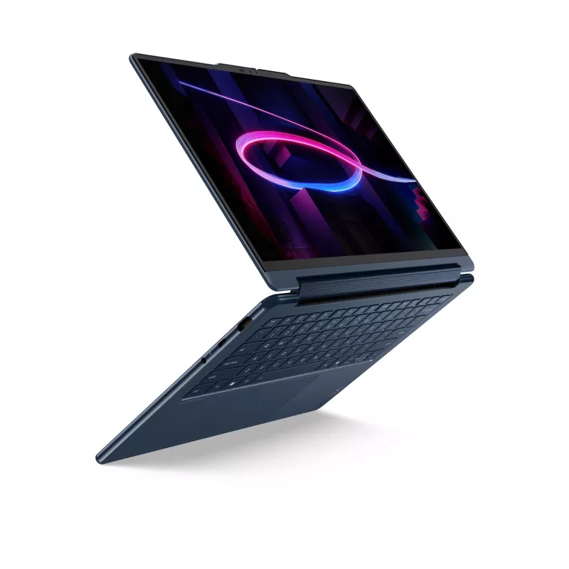 Lenovo Yoga 9 2-w-1 14IPH11 Copilot+ PC Intel Core Ultra 7 355 Hybrydowy (2-w-1) 35,6 cm (14 cali) Ekran dotykowy 2.8K 32 GB LPDDR5x-SDRAM 1 TB SSD Wi-Fi 7 (802.11be) Windows 11 Home niemiecki niebieski