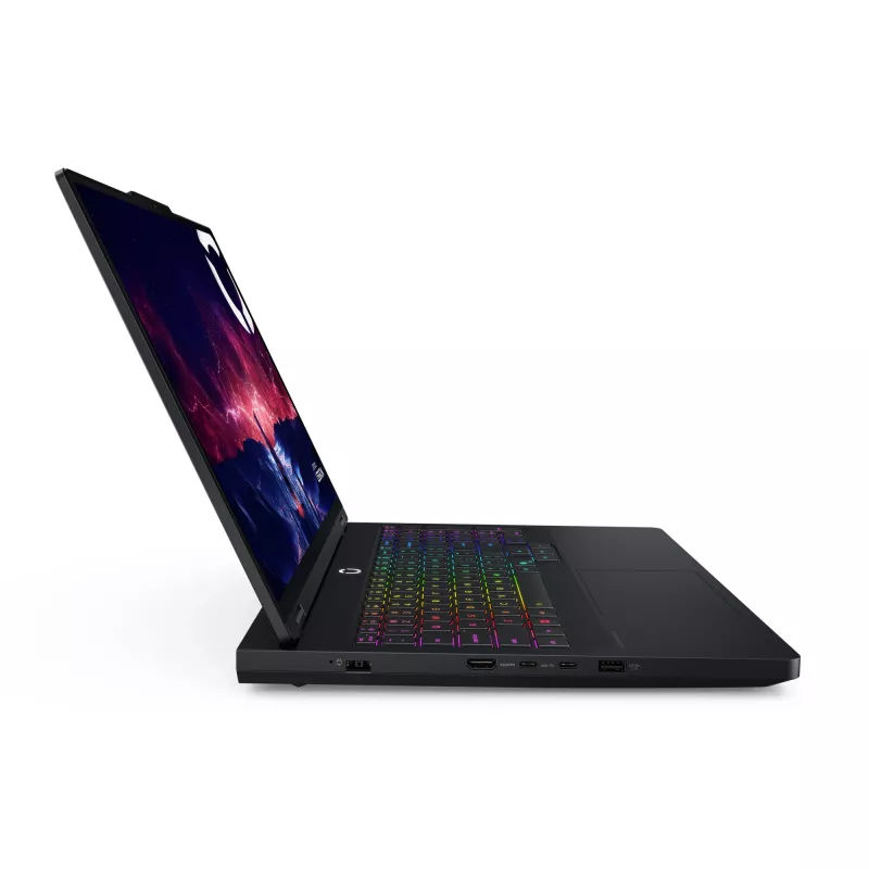 Lenovo Legion Pro 5 16AFR10 Laptop AMD Ryzen™ 9 9955HX 40,6 cm (16 cali) WQXGA 32 GB DDR5-SDRAM 1 TB SSD NVIDIA GeForce RTX 5070 Wi-Fi 7 (802.11be) Windows 11 Home Niemiecki Czarny