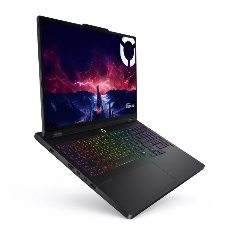 Lenovo Legion Pro 5 16AFR10 Laptop AMD Ryzen™ 9 9955HX 40,6 cm (16 cali) WQXGA 32 GB DDR5-SDRAM 1 TB SSD NVIDIA GeForce RTX 5070 Wi-Fi 7 (802.11be) Windows 11 Home Niemiecki Czarny