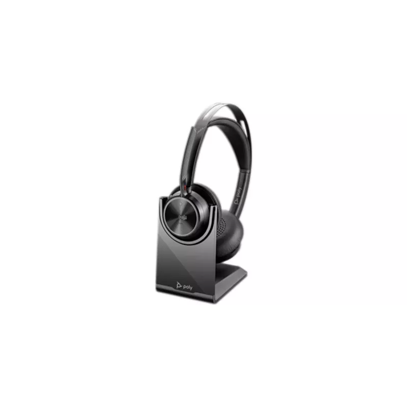 HP Poly Voyager Focus 2-M USB-C-C Headset USB-C/A Adapter Stand ładujący Poly+ 3 lata