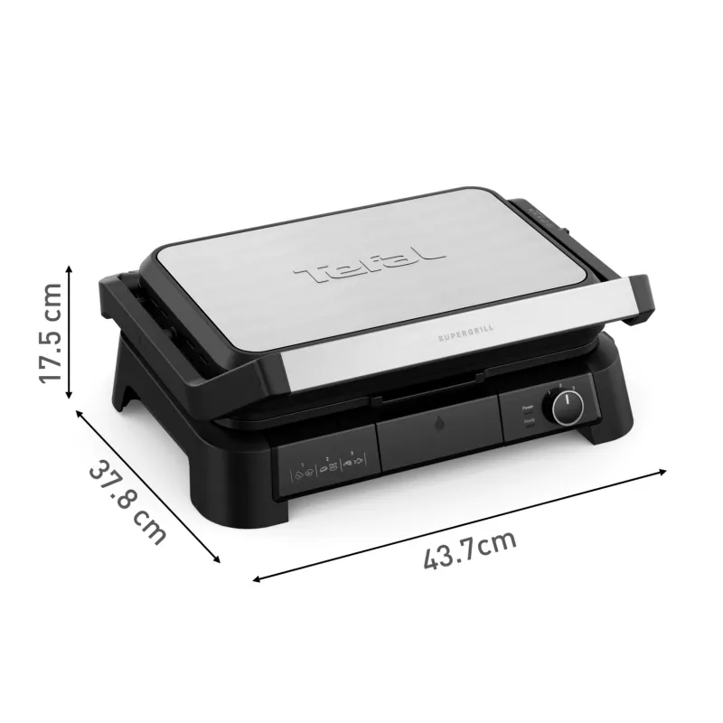 Tefal SuperGrill 3-w-1 XL GC520DE0 grill kontaktowy