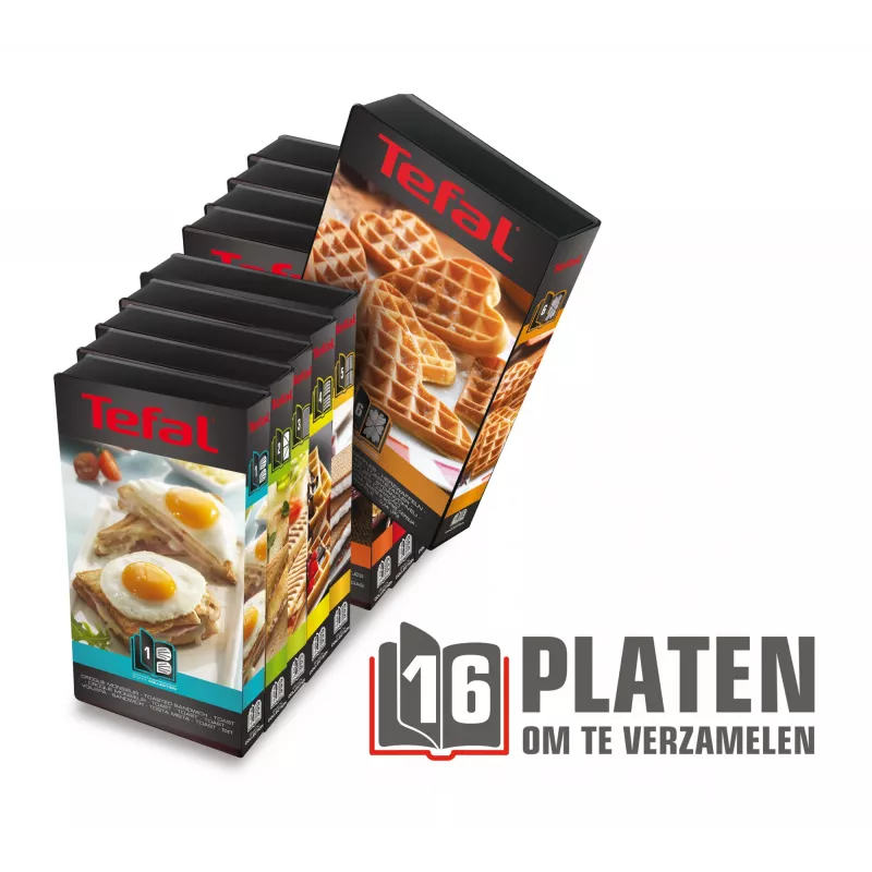 Tefal Snack Collection SW853D opiekacz do kanapek i gofrownica