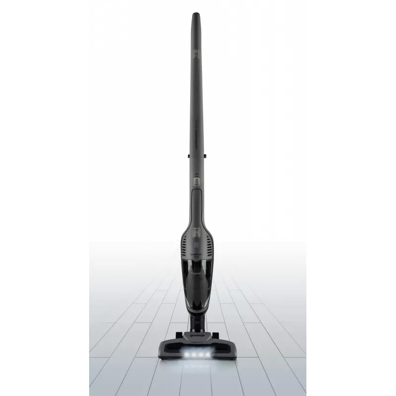 Gorenje SVC216FGD odkurzacz pionowy 2w1, zasilany baterią, suchy, HEPA, czarny