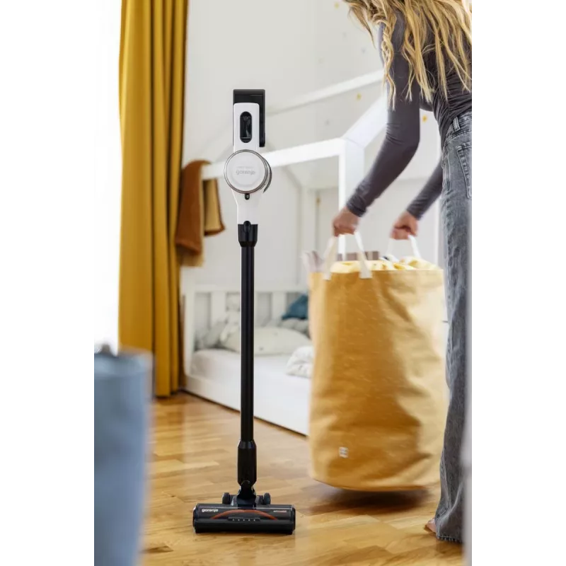 Gorenje SVC222230AEW Odkurzacz pionowy 2 w 1 Akumulatorowy Na sucho Bezworkowy 0,701 L 150 W Biały