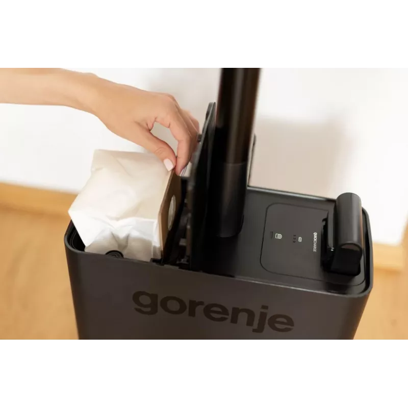 Gorenje SVC296749NEBL odkurzacz ręczno-pionowy 2w1 Zasilany bateriami Do pracy na sucho HEPA Bezworkowy 0,6 l 550 W Antracyt