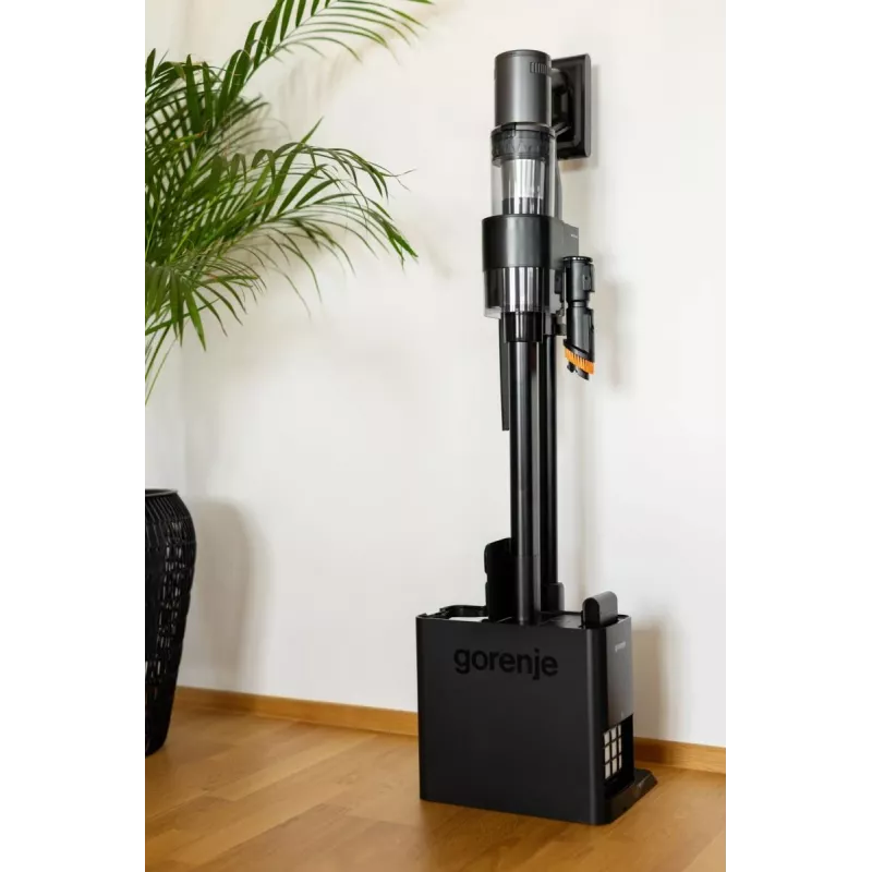 Gorenje SVC296749NEBL odkurzacz ręczno-pionowy 2w1 Zasilany bateriami Do pracy na sucho HEPA Bezworkowy 0,6 l 550 W Antracyt