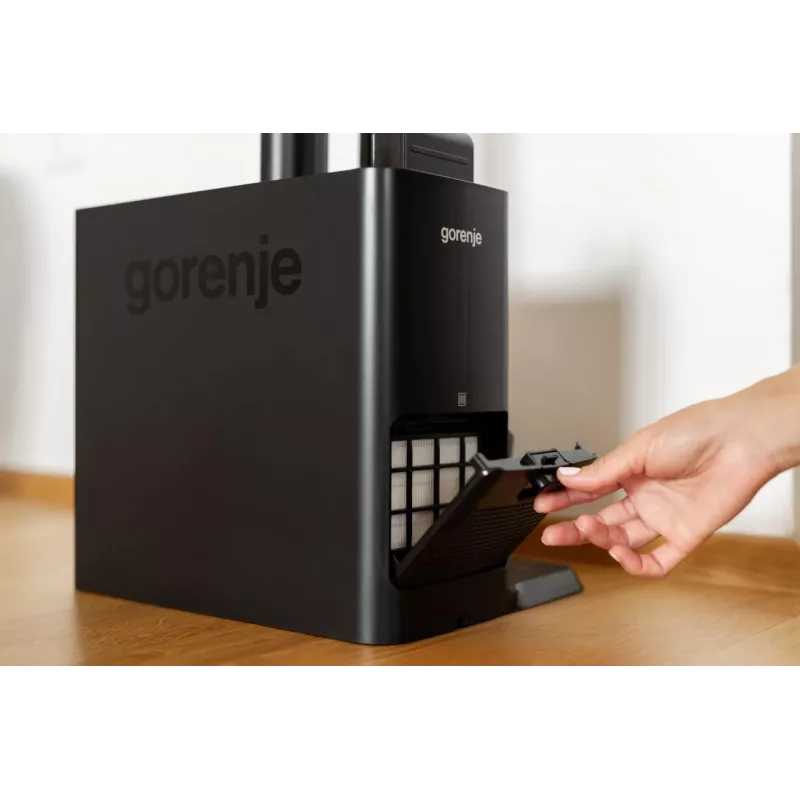 Gorenje SVC296749NEBL odkurzacz ręczno-pionowy 2w1 Zasilany bateriami Do pracy na sucho HEPA Bezworkowy 0,6 l 550 W Antracyt