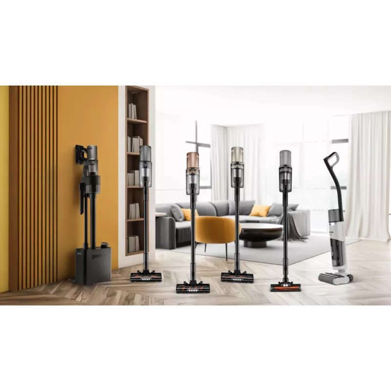 Gorenje SVC296749NEBL odkurzacz ręczno-pionowy 2w1 Zasilany bateriami Do pracy na sucho HEPA Bezworkowy 0,6 l 550 W Antracyt