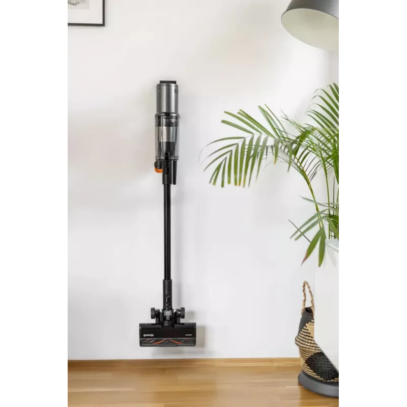 Gorenje SVC296449NMBL odkurzacz ręczny 2-w-1 Zasilany bateriami Suchy HEPA Bezworkowy 0,6 L 550 W Antracytowy