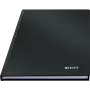 Leitz Notebook Solid Hardcover A5 Liniowany 90 gram 80 kartek, Monochromatyczny, Czarny, A5, 80 kartek, Błyszczący, 80 g/m²