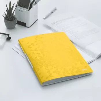 Leitz książka prezentacyjna WOW PP 20 kieszeni, żółta, Polichlorek winylu (PVC), 20 kieszeni, A4, 231 mm, 13 mm