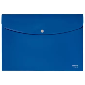 Leitz Recycle Document Wallet, koperta na dokumenty, A4, polipropylen (PP), niebieski, pozioma, 60 arkuszy