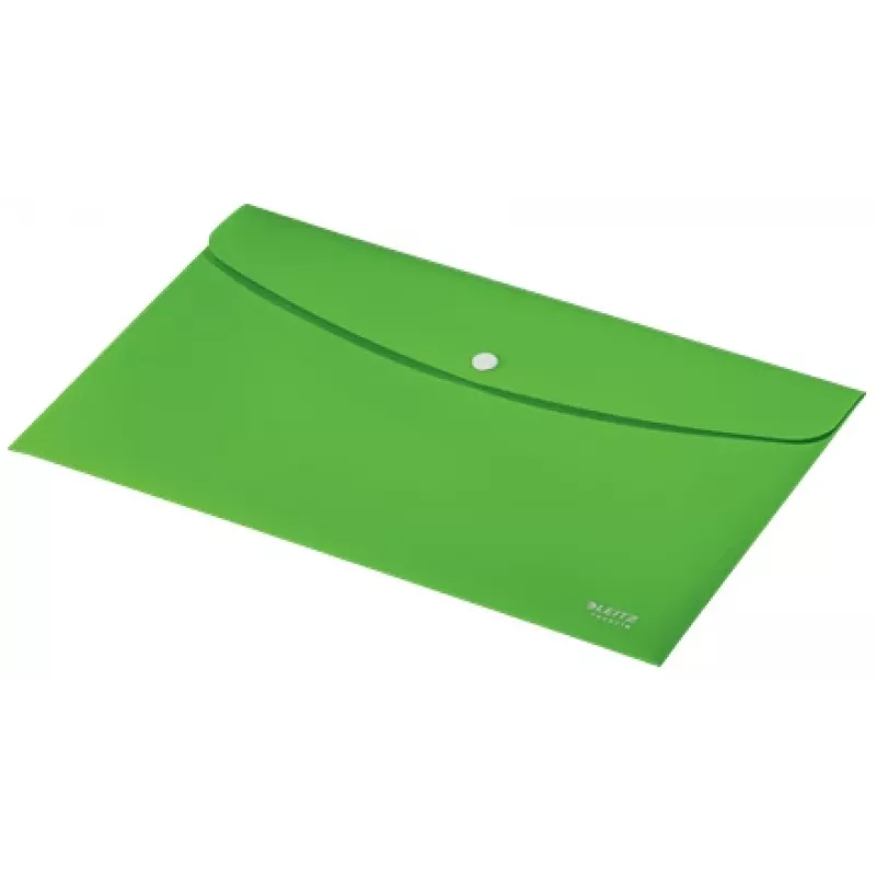 Leitz Recycle Portfel na dokumenty, Kopertowa teczka, A4, Polipropylen (PP), Zielony, Pozioma, 60 arkuszy