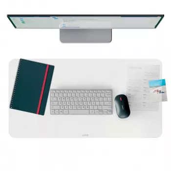 Leitz Duża przezroczysta podkładka na biurko, Transparent, Polichlorek winylu (PVC), 360 mm, 700 mm, 1 mm, 300 g