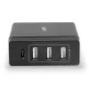 Lindy 4-portowa inteligentna ładowarka USB typu C i A z Power Delivery, 72 W