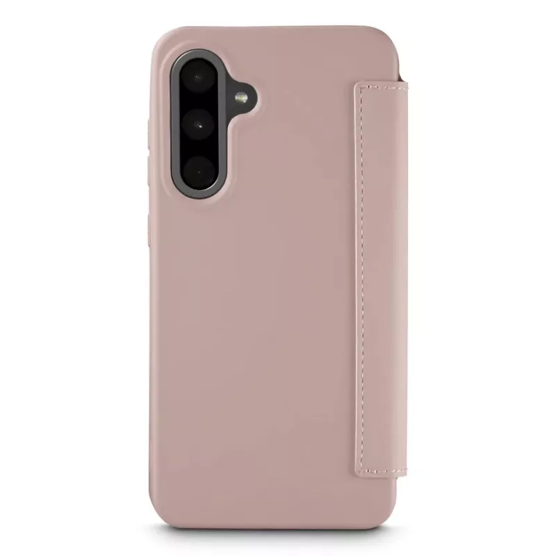 Etui z klapką Hama Fantastic Feel Galaxy A56 5G 17 cm 2 kieszenie na karty Nude