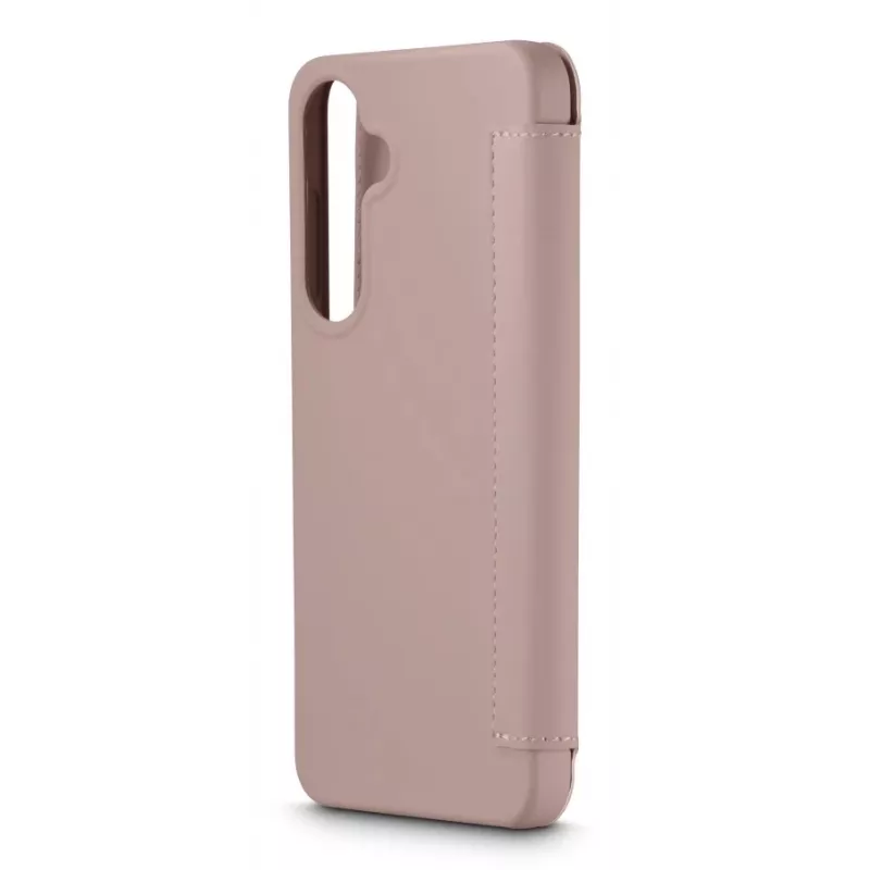 Etui z klapką Hama Fantastic Feel Galaxy A56 5G 17 cm 2 kieszenie na karty Nude
