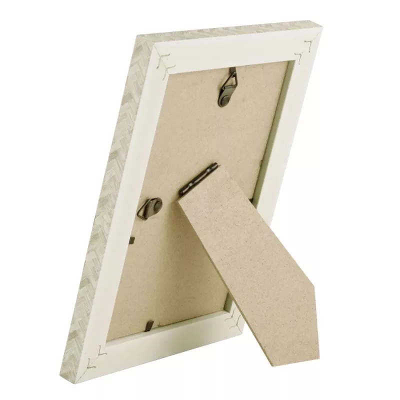 Pojedyncza ramka na zdjęcie HAMA Twist — tworzywo sztuczne EPDM, beżowy, pasuje do zdjęć 10×15 cm
