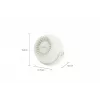 Unold Breezy Bowl 86670 kompaktowy wentylator osobisty, kremowy