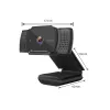 Kamera internetowa Conceptronic AMDIS 2K Super HD z autofokusem i mikrofonem