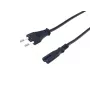 Equip Wysokiej Jakości Przewód Zasilający, C7 do 2-pin Euro, 3,0m, 3 m, 2-pin, złącze C7, H03VVH2-F, 250 V, 2,5 A