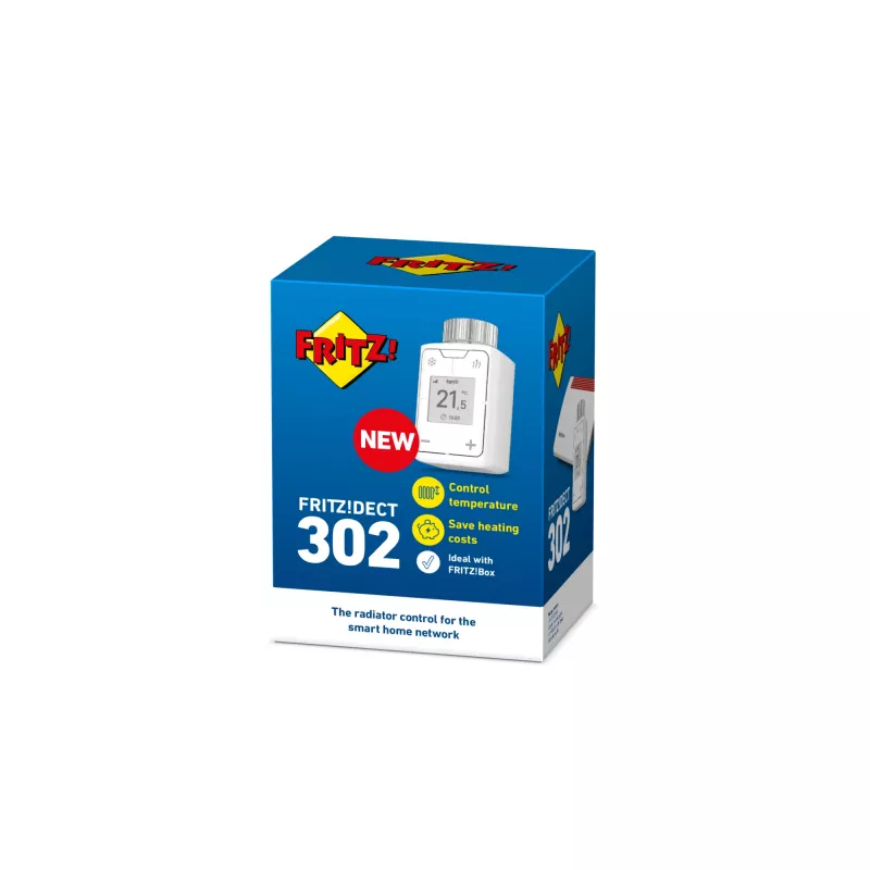 DECT 302 International, Biały, Przyciski, 0 - 50 °C, M30 x 1,5 mm, 40 m, °C