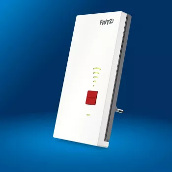 Zestaw Mesh 2700 Wi‑Fi 7, wzmacniacz sieciowy FRITZ, dwuzakresowy 2,4/5 GHz, 6500 Mbit/s, 2,5 Gigabit Ethernet