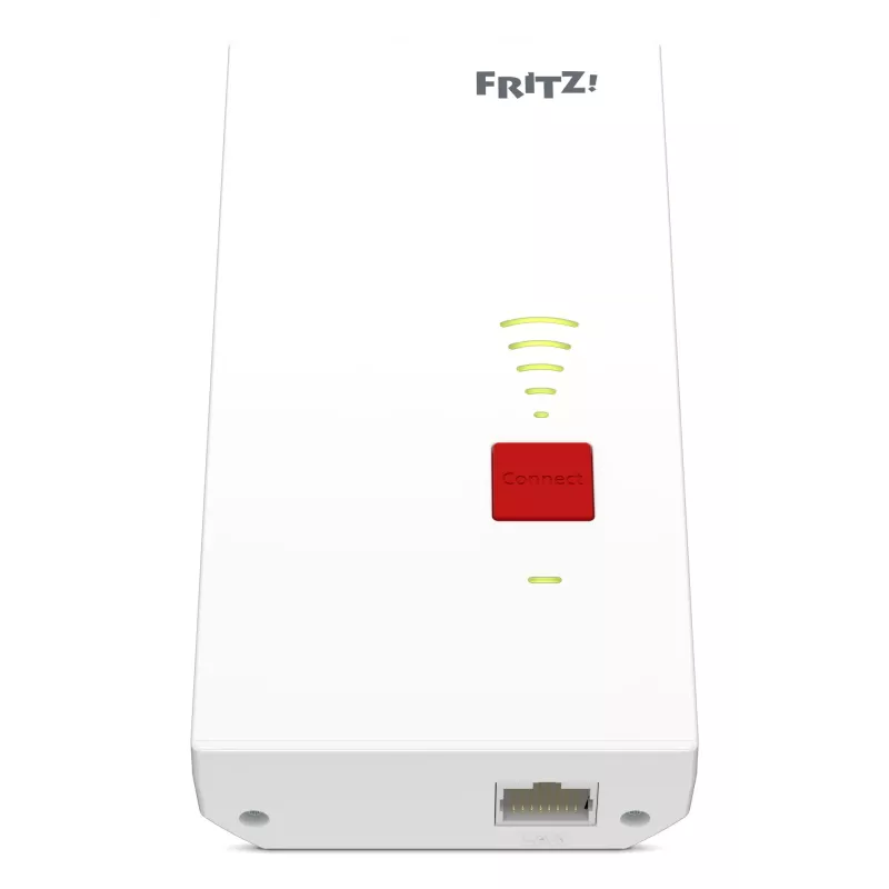 Wzmacniacz sieciowy FRITZ Repeater 2700 Wi‑Fi 7 dwuzakresowy 125 Mbit/s, 2.5 Gigabit Ethernet, biały