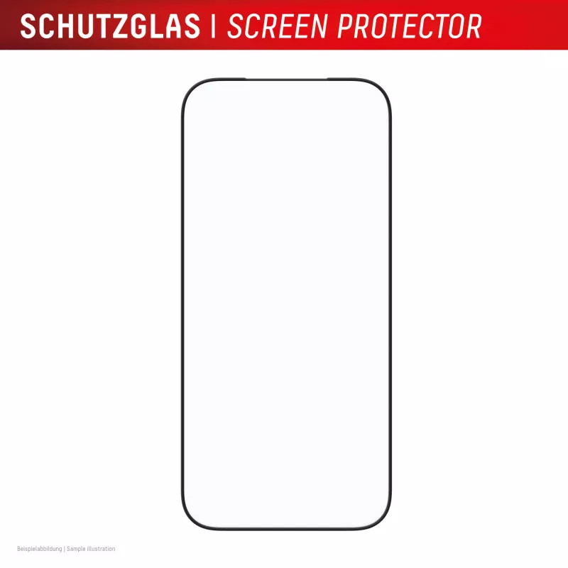 Displex Premium Ochrona ekranu (Full osłona, 10H) for Apple iPhone 17, Full osłona