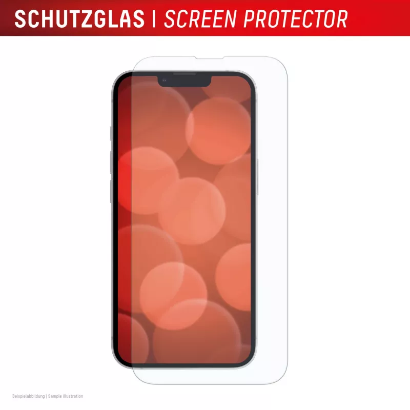 Szkło hartowane na ekran e.v.i. Displex (10H) do Apple iPhone 16e/17e — odporne na zarysowania, zabrudzenia i uderzenia, przezroczyste