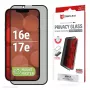 Szkło hartowane chroniące prywatność e.v.i. Displex (10H) do Apple iPhone 16e/17e z filtrem prywatyzującym, odporne na uderzenia i zarysowania